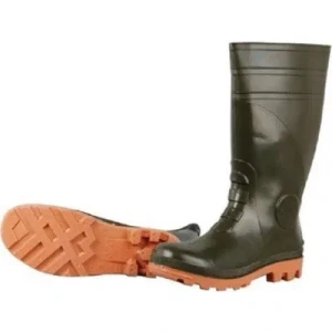 GEZER ÇELİK BURUNLU ÇİZME KAUÇUK TABAN HAKİ NO:44